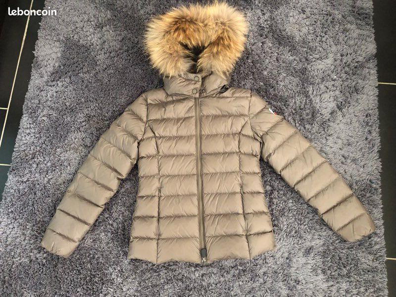 Doudoune manteau jott luxe grand froid beige XS Tbe Vêtements