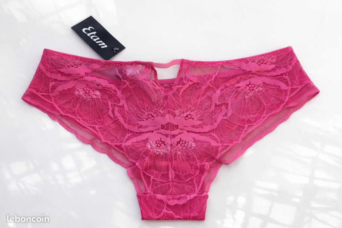 culotte shorty grise et noire avec étiquettes neuve taille 40 EUR