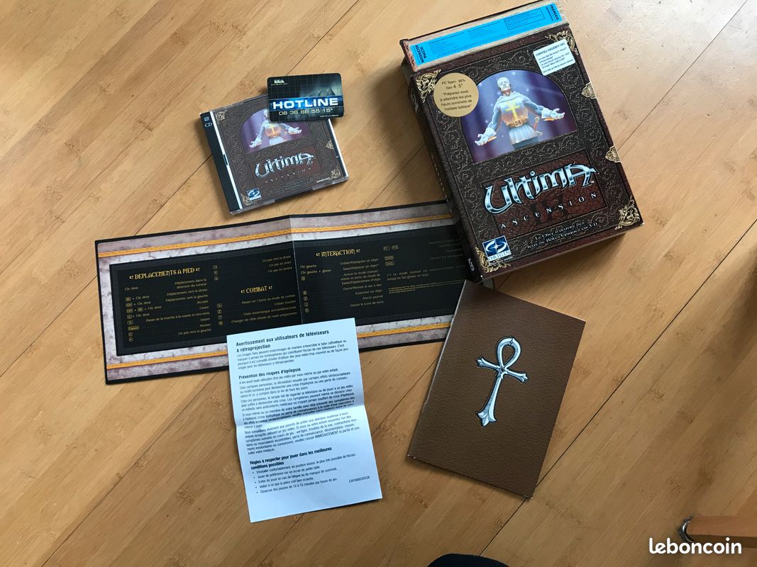 Ultima IX Ascension (Jeu PC vintage, Big Box,1999, Origin) (image 7)