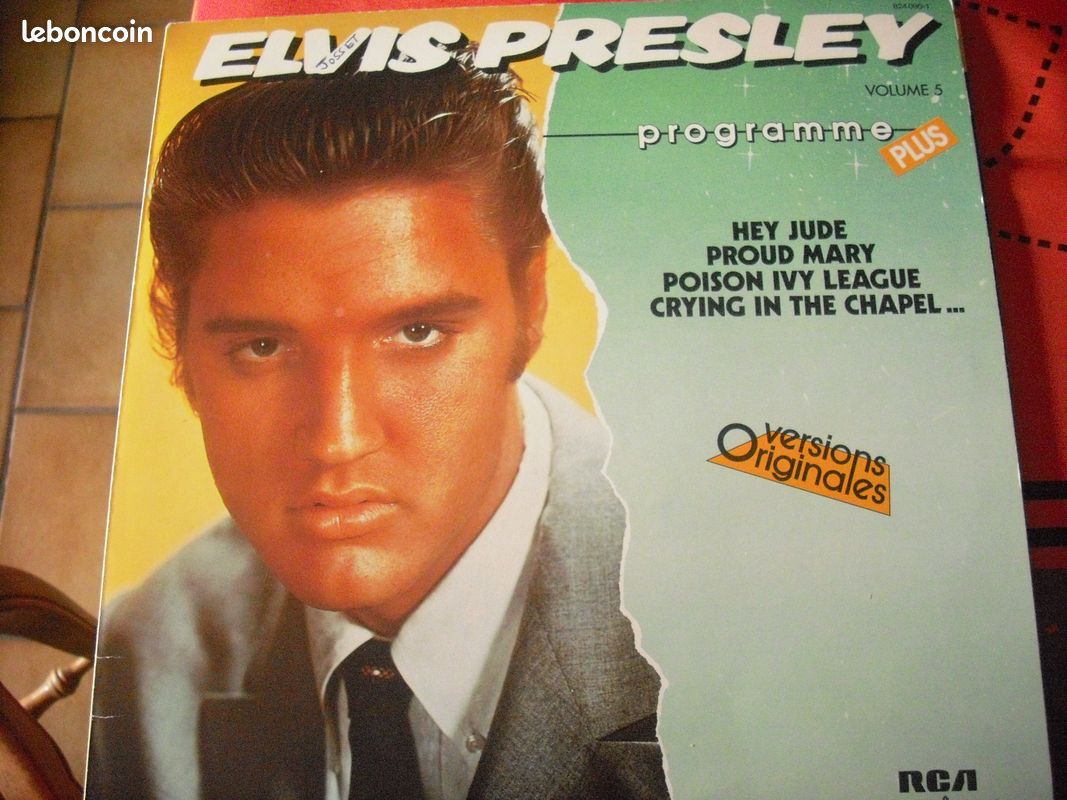 Disque Vinyle ELVIS PRESLEY 33 T (image 1)