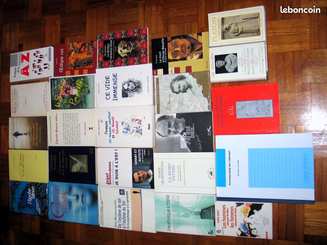 Livres de philosophie et de psychologie appliquée (image 1)