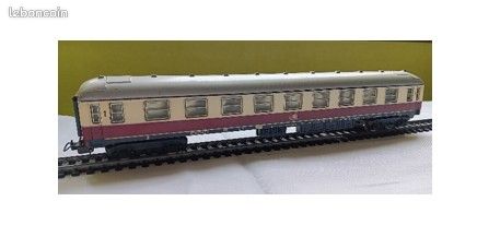 Wagon Voyageurs DB Verte Lima H0 - Échelle 1/87, Analogique, Occasion Bon état