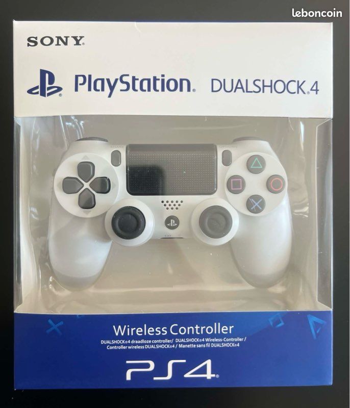 Manette PS4 Sony DualShock 4 V2 – Neuve, Boîte D'origine, Ouverte Pour Custom (CUH-ZCT2E)