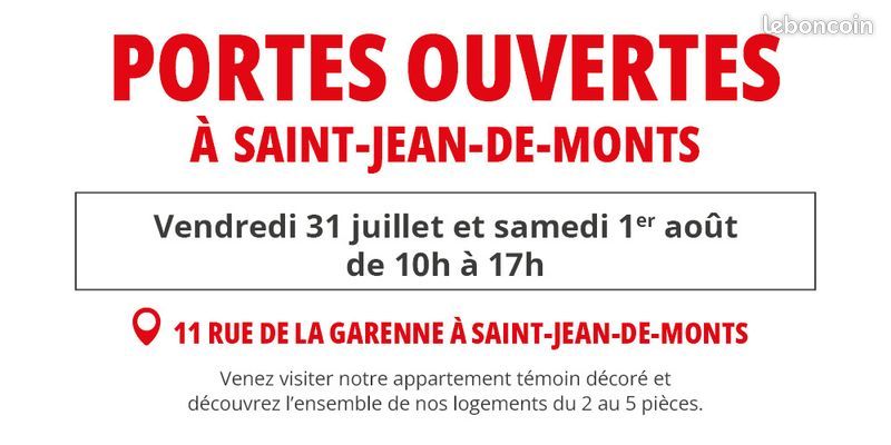Appartement 2 pièces 42 m² · à Saint-Jean-de-Monts · 42 m² · 169 000 €