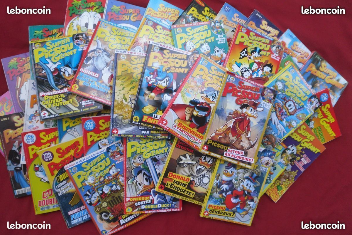 BD Collections Mickey - Picsou - Pif - Placid Muzo - Titi - Pim Pam Poum... (image 1)