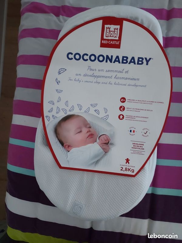 Vends coocoonababy état neuf avec 1 drap housse (image 1)