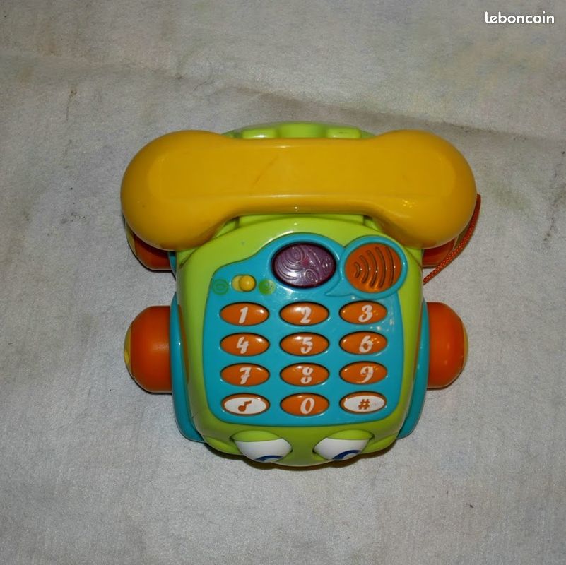 Téléphone a roulette pour enfant/bébé (image 2)