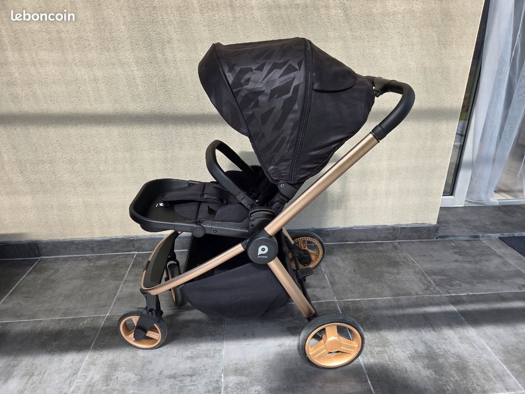 Premaman Poussette Trio Pliage Compact Ultra Compacte Poussette