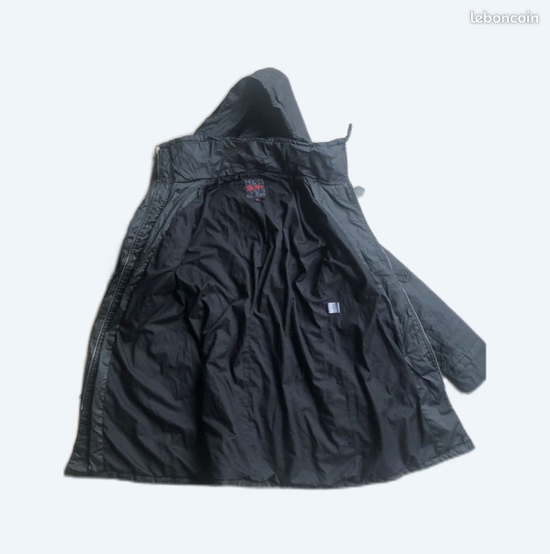 Veste imperméable noire 12-16 ans (image 1)