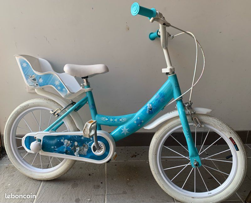 Frozen Velo La Reine Des Neiges 16 Pouces Vélo Enfant Disney