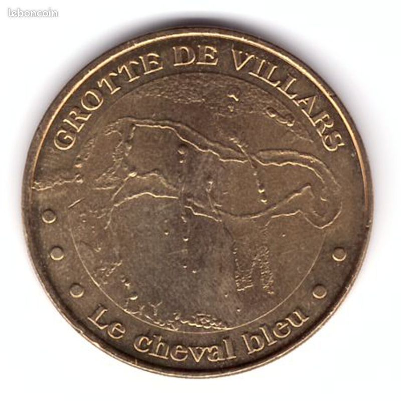 Grotte de Villars - Le cheval bleu - Monnaie de Paris (image 1)