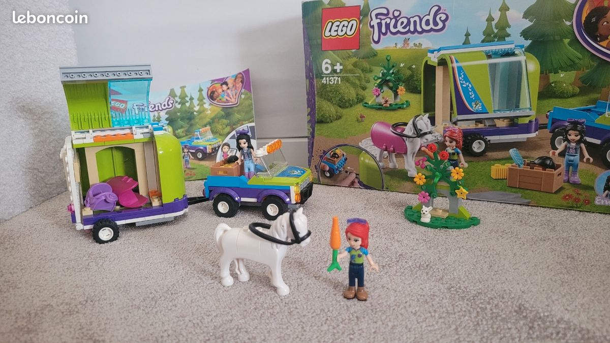 Lego Friends 41371 - Le van du cheval d'Mia (avec boîte et notice) (image 1)