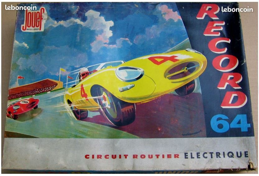 Sac Plastique Publicitaire Jouef - Circuit Routier Ho - Publicité Vintage