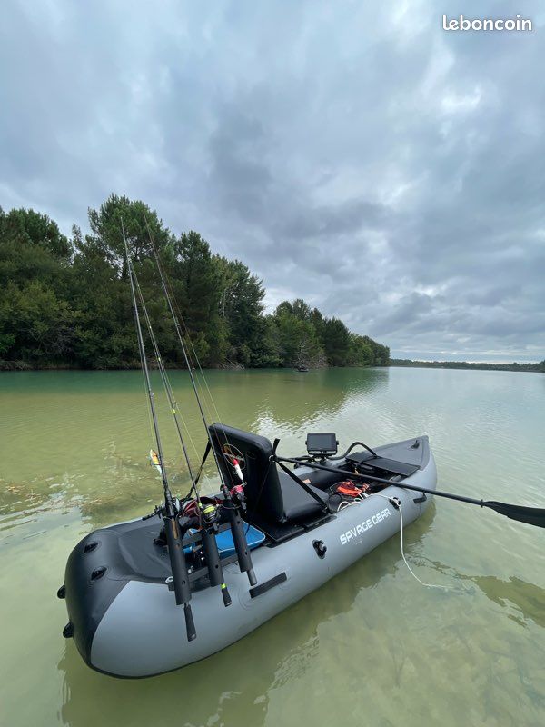 Inflatable Boat High Rider Kayak Belly Boat Savage Gear Highrider