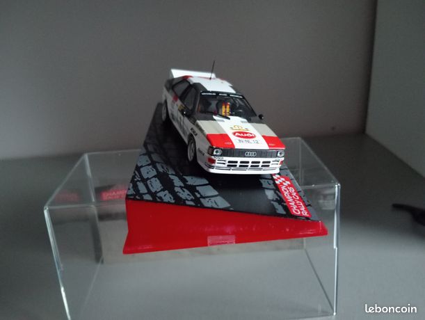 Miniature Scala 43 – Audi Quattro N°2 – Suède 1981 – Mikkola/Hertz – 1/43