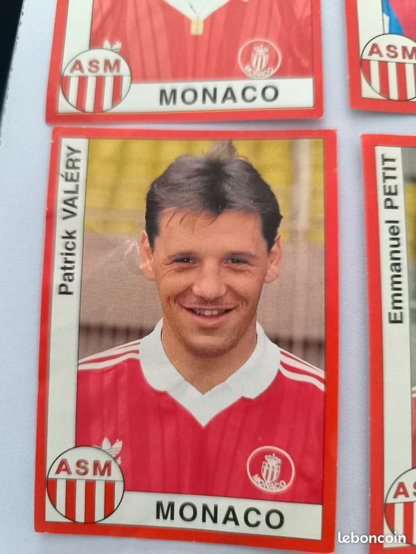 VALERY AS MONACO saison 1991-1992 Carte postale cp photo