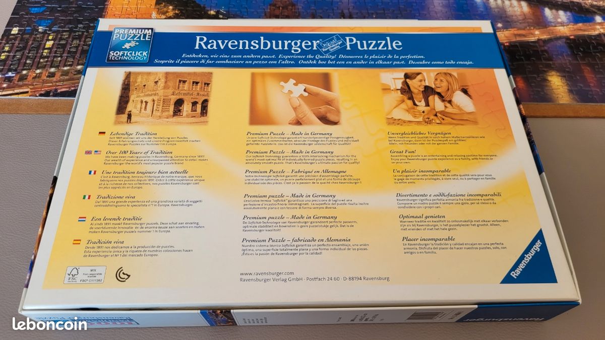 Puzzle Ravensburger 1000 pièces (image 4)