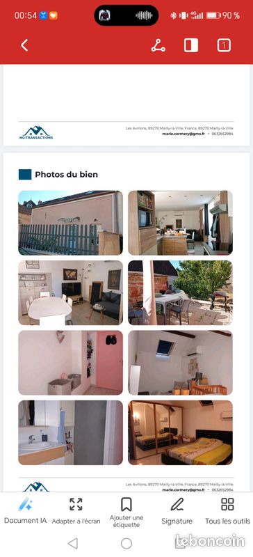 Maison 2 pièces 64 m² · à Pousseaux · 64 m² · 550 €