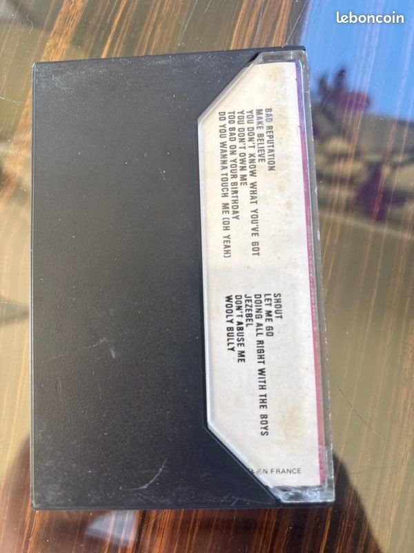 Cassette k7 joan jett bad réputation (image 2)