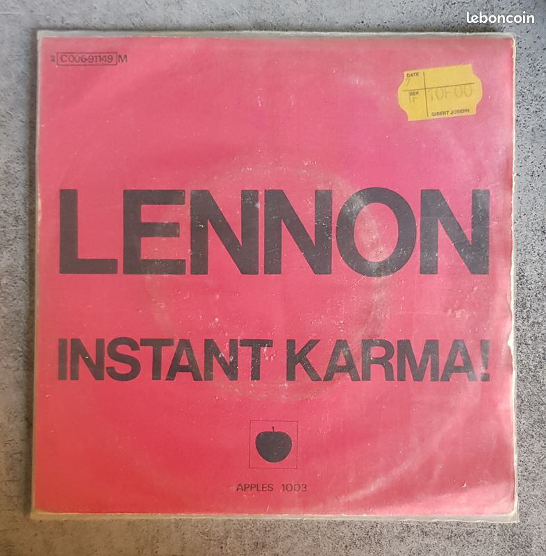 Vinyle 45T LENNON / ONO (image 1)