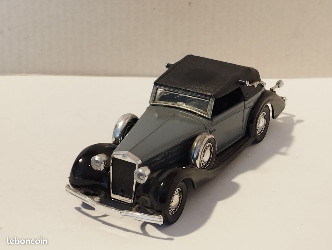 Delage D8 120 Superprofile – Elysée 1/43, Couleur Rouge (état TB + Boîte)