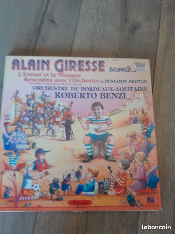 Alain Giresse raconte vinyle 33t (image 1)