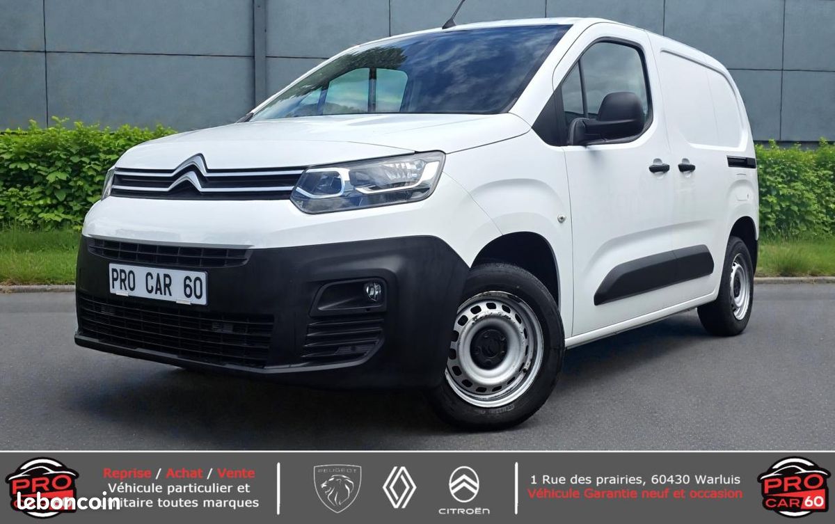 Citroën Berlingo 1° Main 1.5 b HDI 100cv Driver Double porte latérales Entretien Constructeur (image 1)