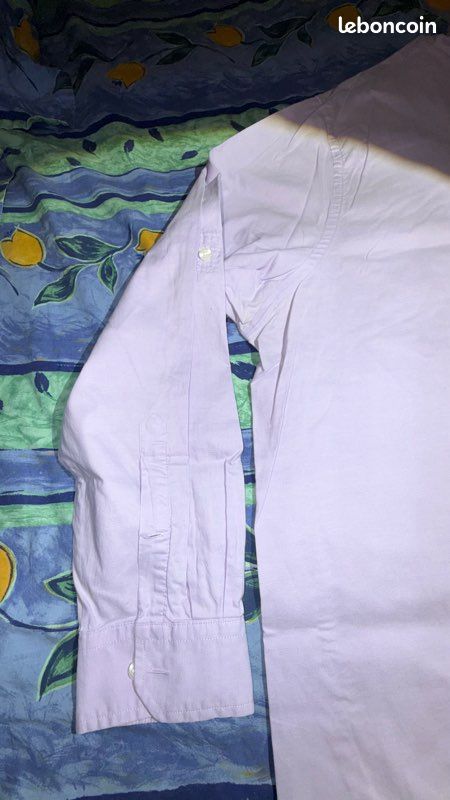 Chemise homme True Nation mauve 4XLT – Grande taille – Excellent état (image 3)