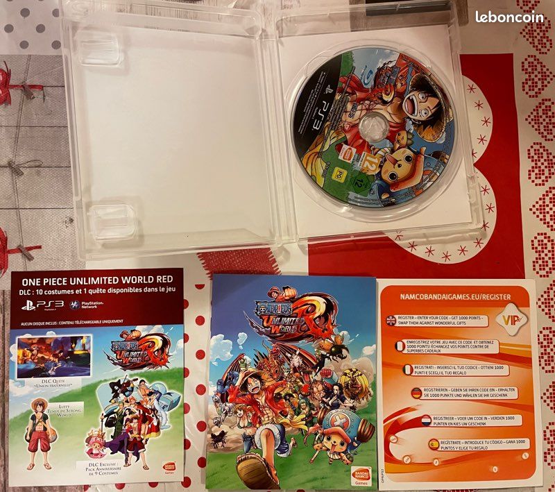 One piece unlimited world red PS3 + DLC (image 2)