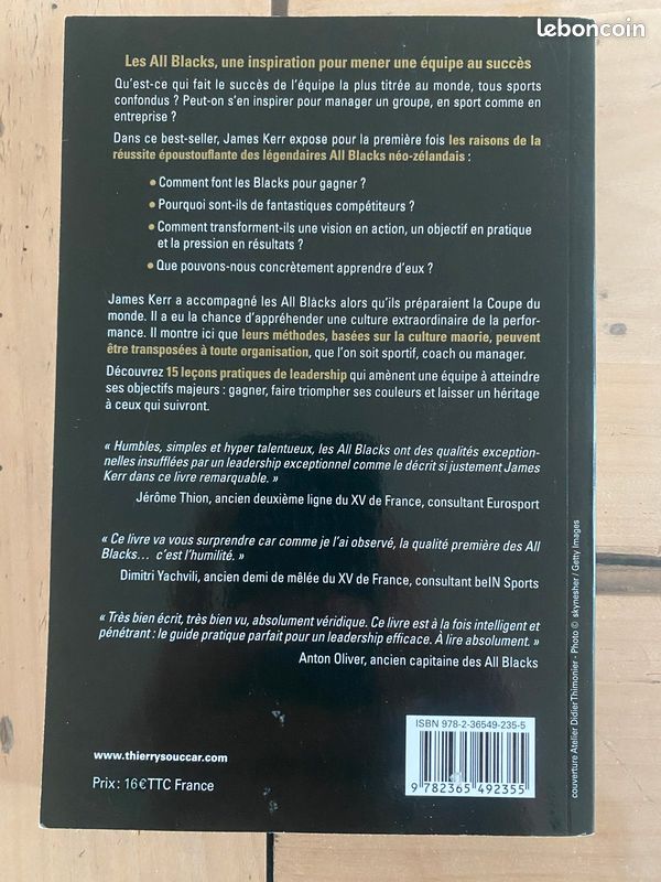 Livre Les secrets des All Blacks (image 2)