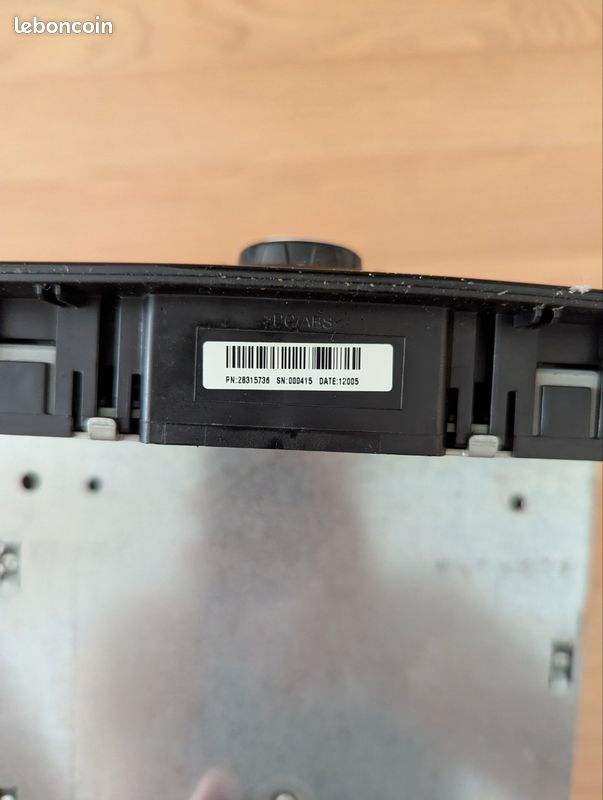 Autoradio d'origine Fiat Ducato (image 5)