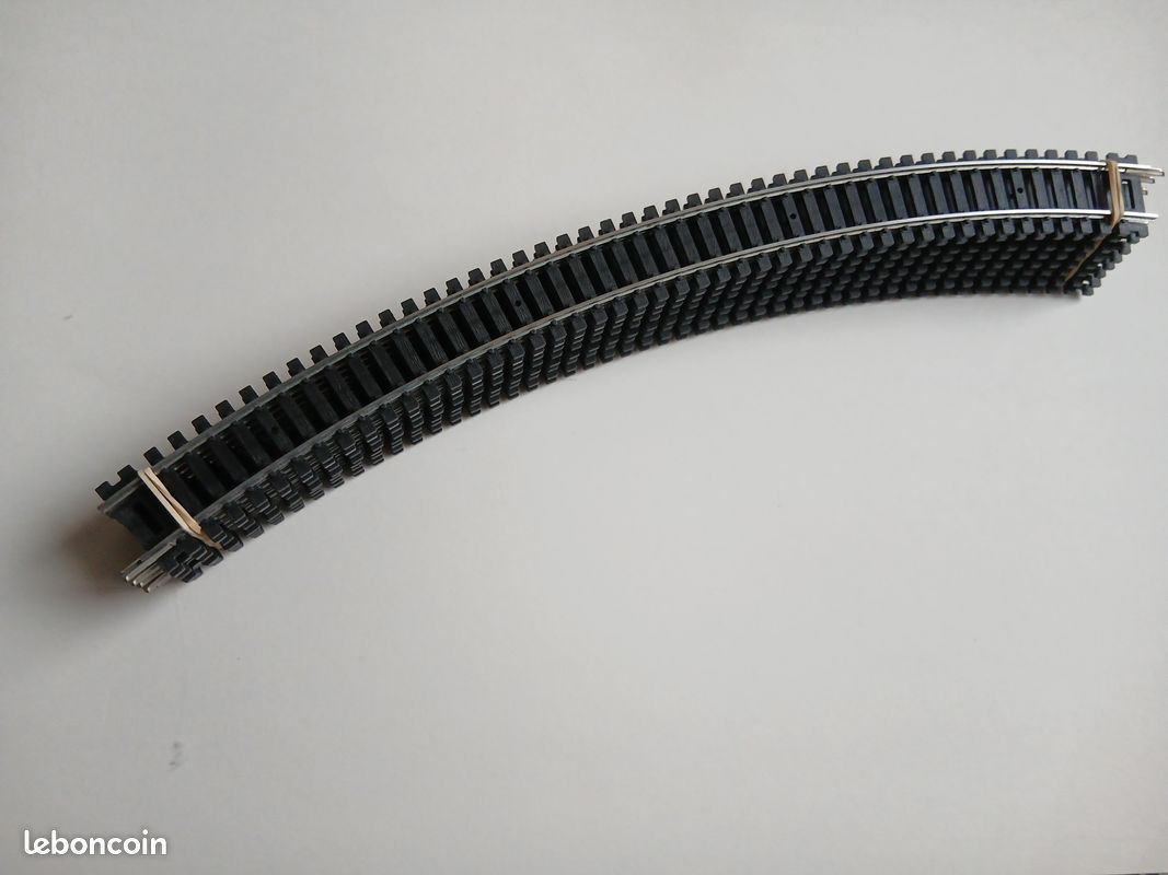 57 RAILS DROITS ET COURBES 2 RAILS ECART. O MODELISME FERROVIAIRE