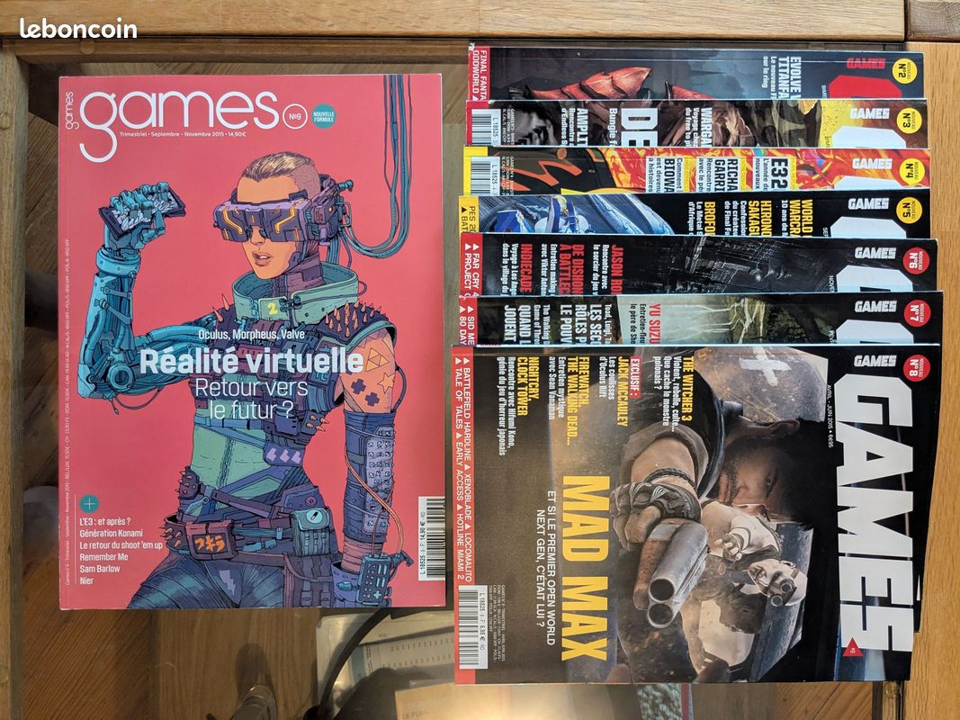 Magazines Gaming divers (Games, RPG Player, Icare) (image 1)
