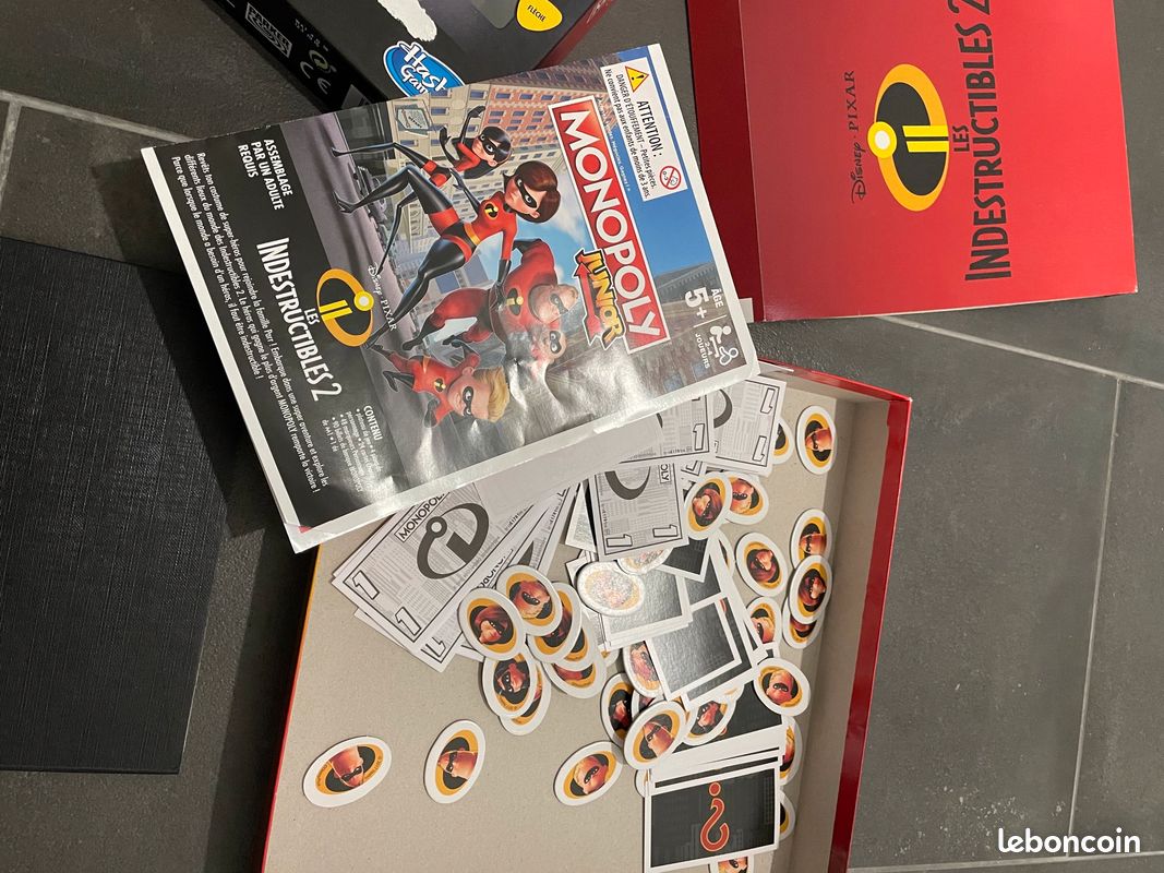 Monopoly enfant les indestructibles (image 2)