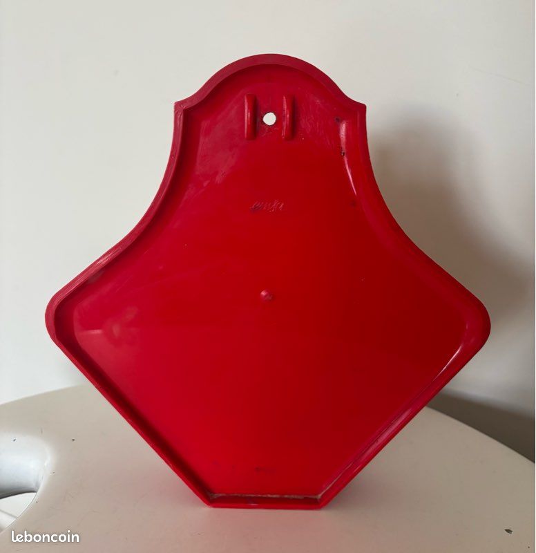 Porte filtre café Emsa vintage annees 60 70 rouge motifs fleur (image 5)