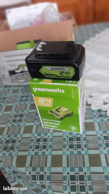 Scie circulaire sans fil GREENWORKS (image 5)
