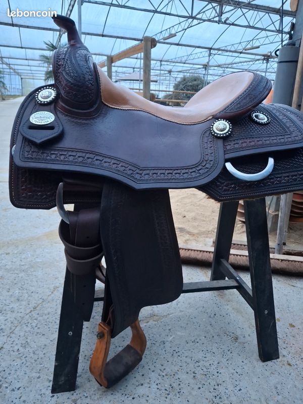 Étriers D'équitation Stubben Fantaisie – Cuir, Taille 52 – Occasion Allemagne