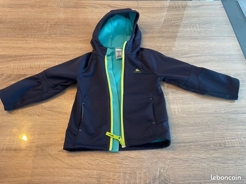 Lot doudoune primark 2/3 ans manteau imperméable Quechua 2/3