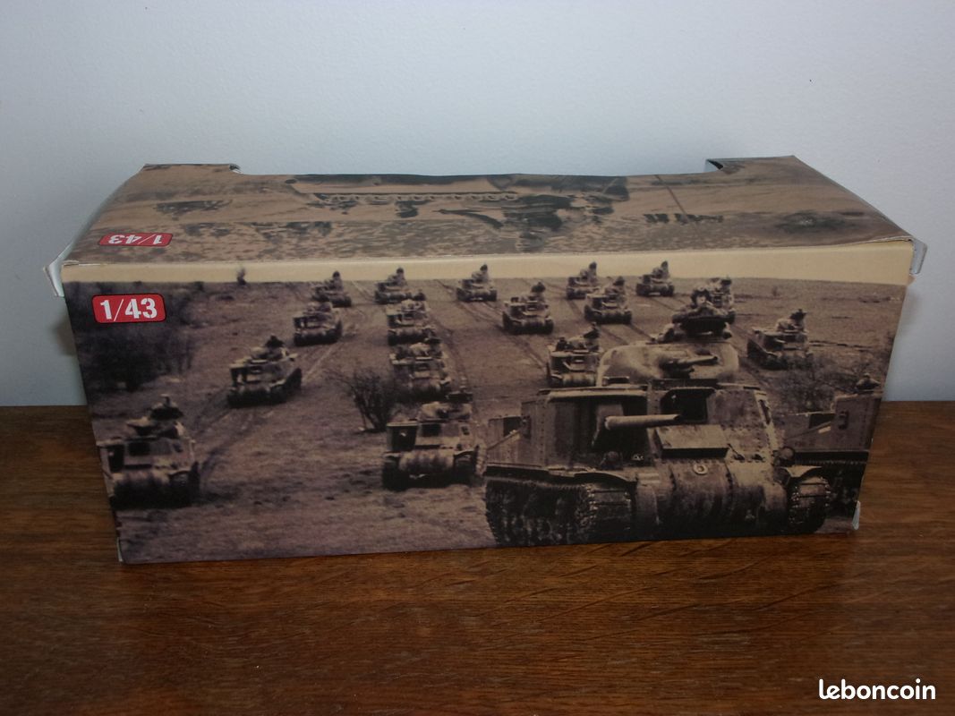Char M3 Medium Tank 1/43 - Édition Tunisie Décembre 1942 - IXO/ALTAYA - Modèle Occasion Avec Boîte