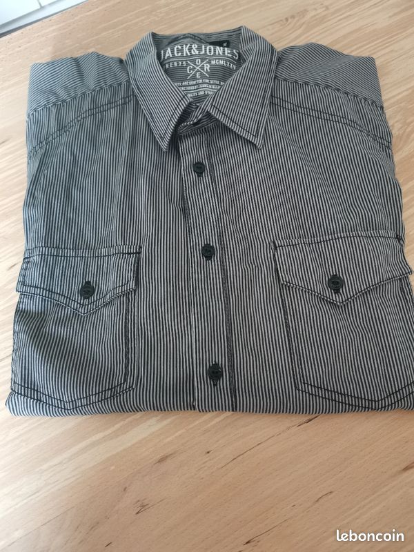 Neuve chemise manches longues Jack&Jones (image 4)