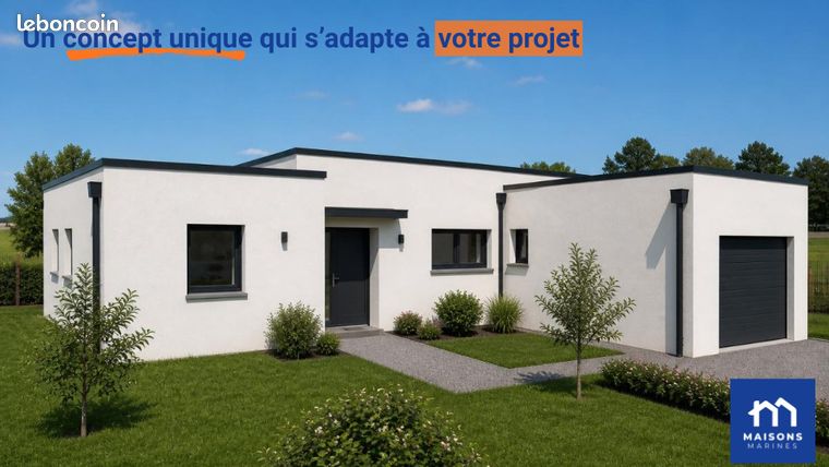 Maison 100 m² Plesse