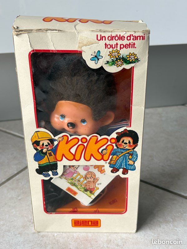 Lot De Peluches Vintage Kiki Sekiguchi – Ajena, Yeux Bleus, France (occasion)
