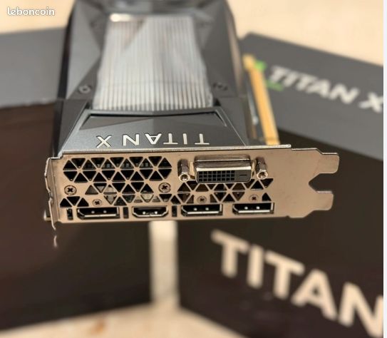 Carte Graphique Titan X Pascal 12 Go (très peu servi) Ordinateurs