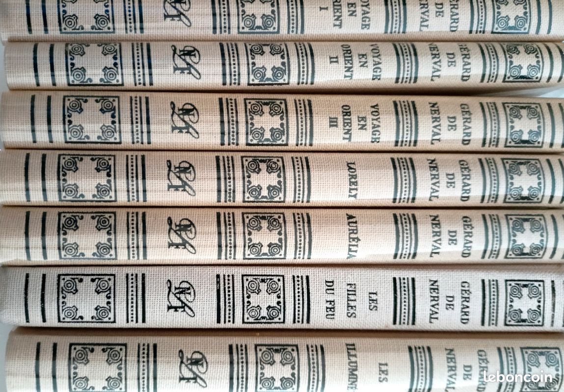 Vend 7 livres de Gérard de Nerval (image 1)