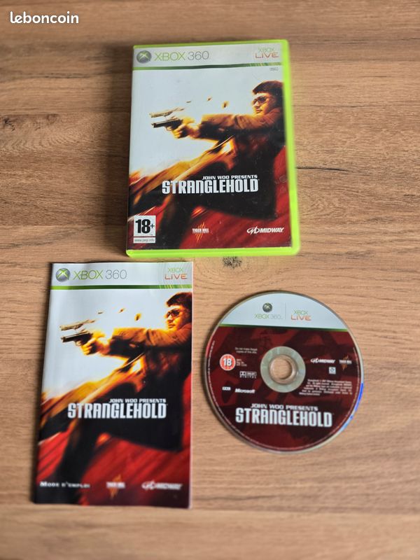 Jeu Xbox 360 : John Woo Presents Stranglehold - Complet FR, Très Bon état
