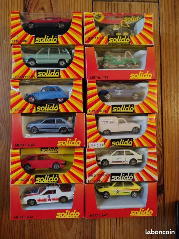 Coffret Rétrospective Le Mans 2 - Solido 1/43 - Réf. 22 - Occasion (coffret Taché, Voitures OK)