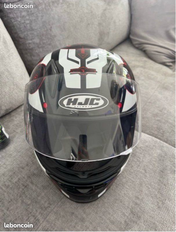 Casque moto marque HJC taille 53 Équipement moto
