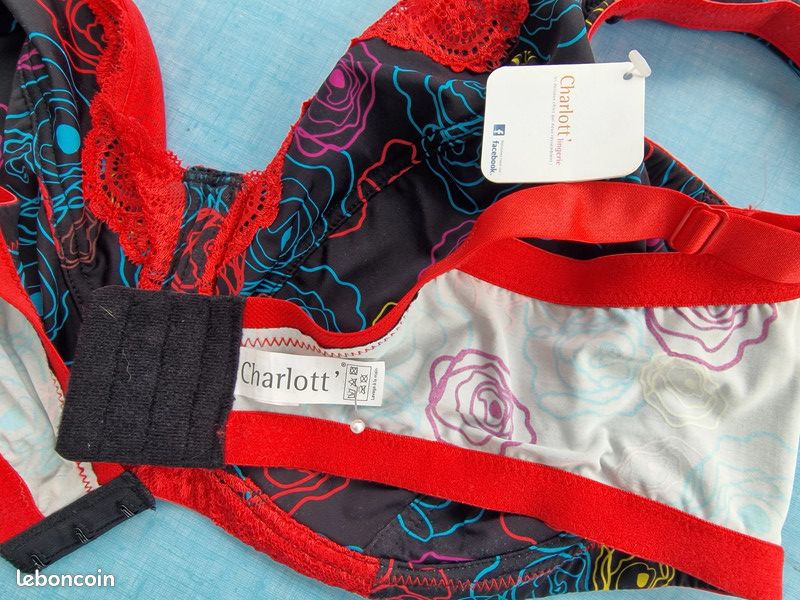 Charlott'lingerie soutien gorge avec armatures taille 115 G Neuf