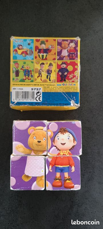 Puzzles en bois cubes (image 12)