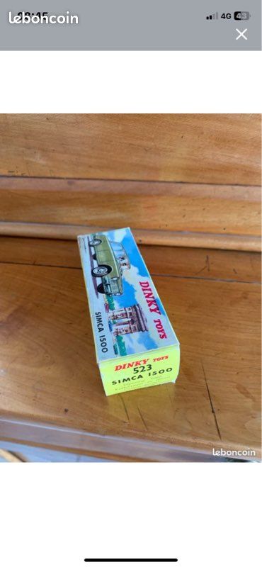 DINKY TOYS 523 SIMCA 1500 MIB 9 EN BOITE VERY